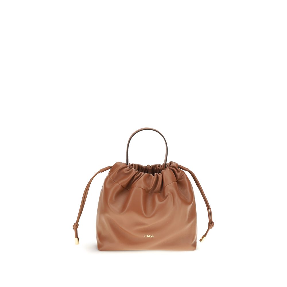 Chloé Braune Lammleder Schultertasche Ovis Aries Aries-1