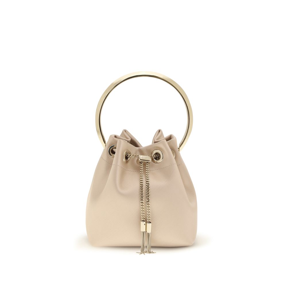 Jimmy Choo Mehrfarbige Seidenhandtasche-1