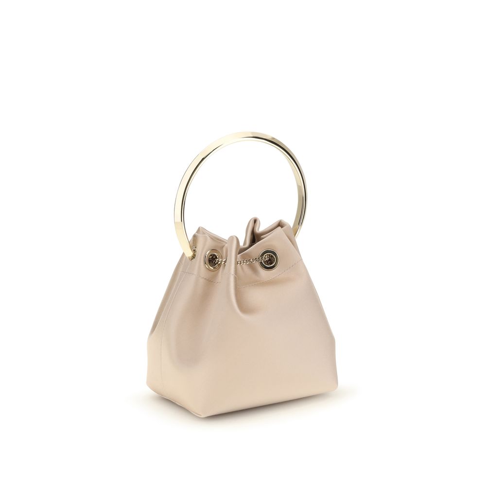 Jimmy Choo Mehrfarbige Seidenhandtasche-3