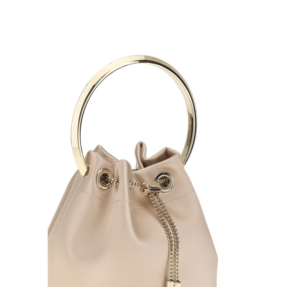Jimmy Choo Mehrfarbige Seidenhandtasche-4