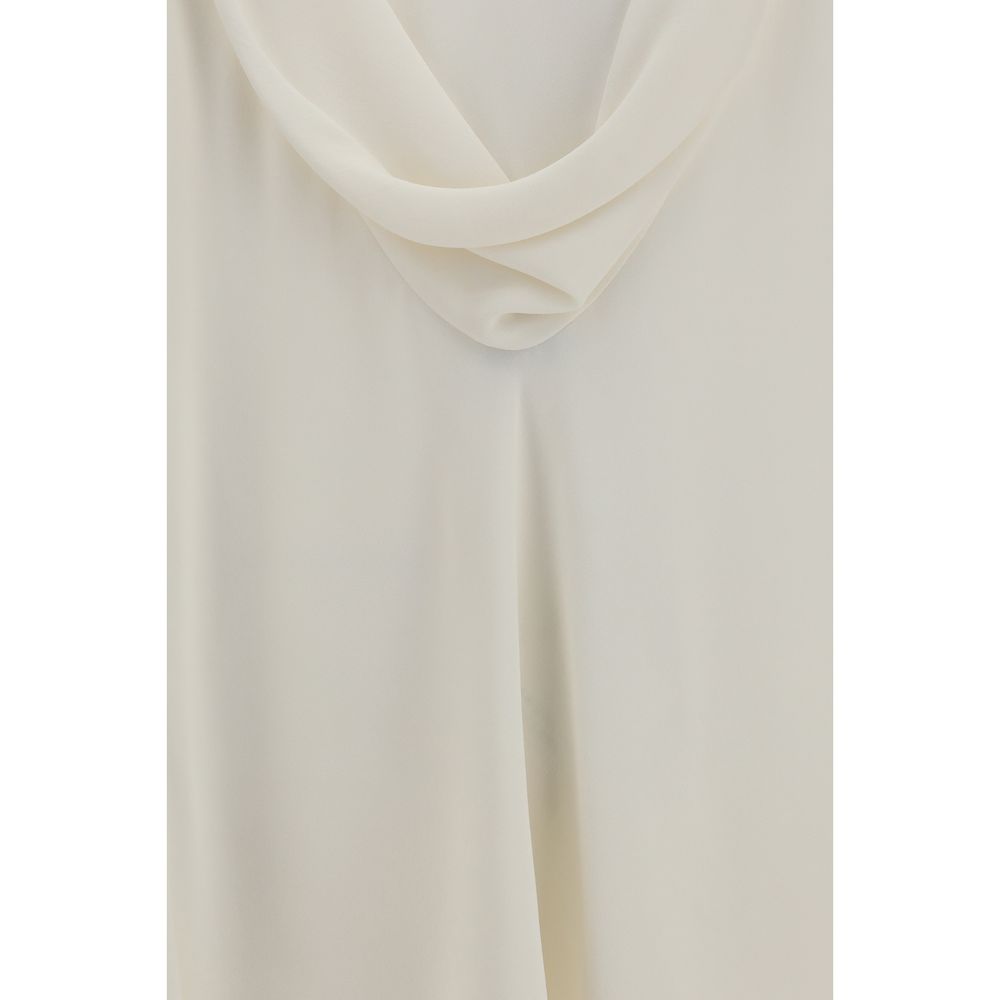 Brunello Cucinelli Beige Seidenbluse-3