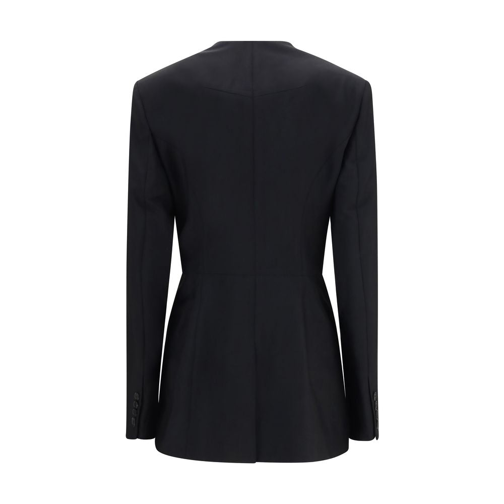 Givenchy Schwarzer Oves Aries Wollblazer-2