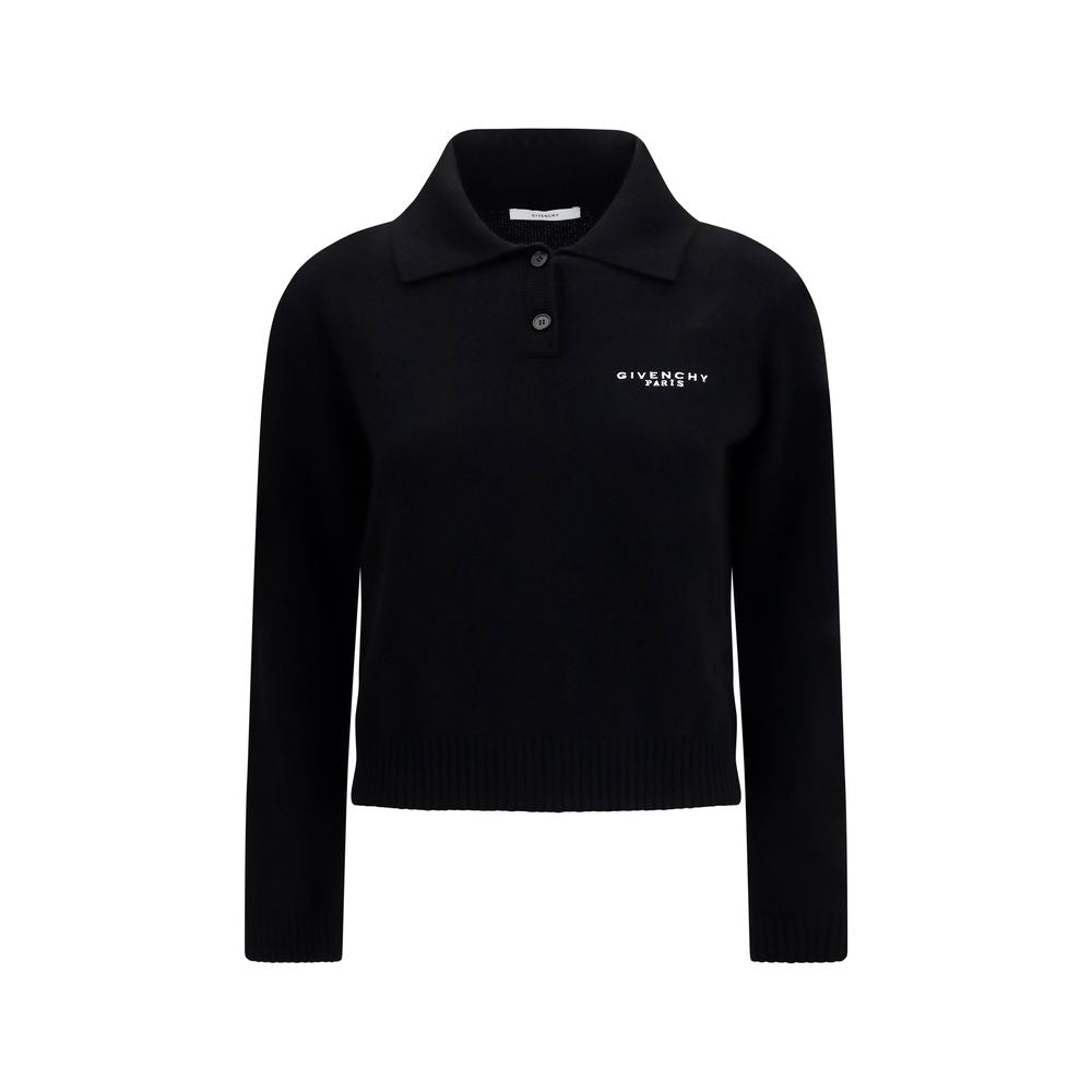 Givenchy Schwarzer Kaschmirpullover-1