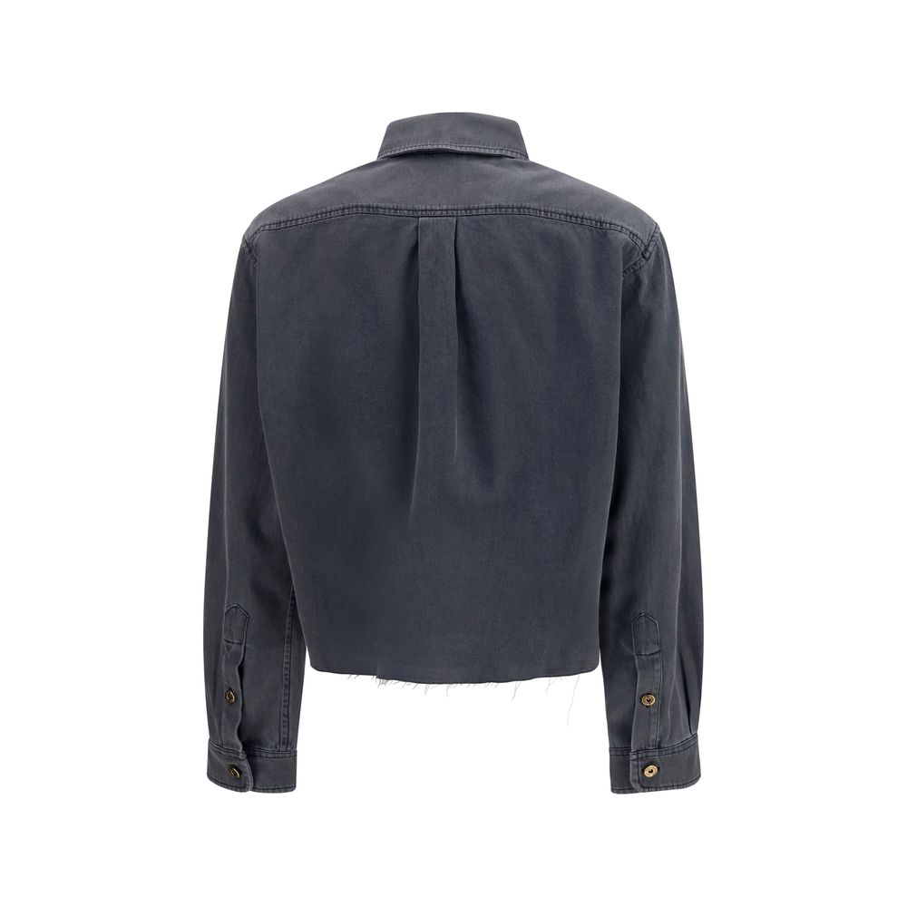 Miu Miu Graues Denim-Hemd-2