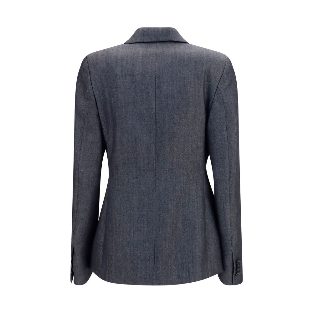 Balenciaga Grauer Woll-Oves Aries Blazer-2
