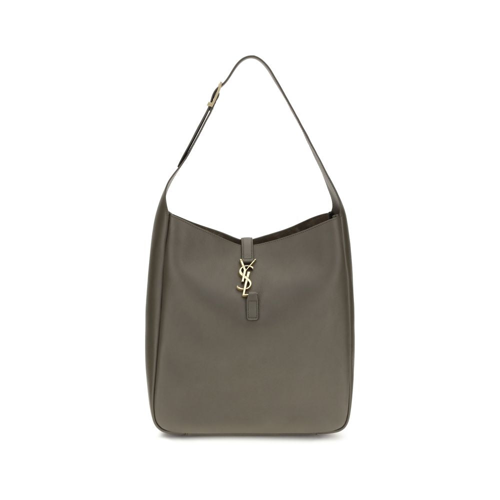 Saint Laurent Bicolor Calf Leather Bos Taurus Schultertasche-1