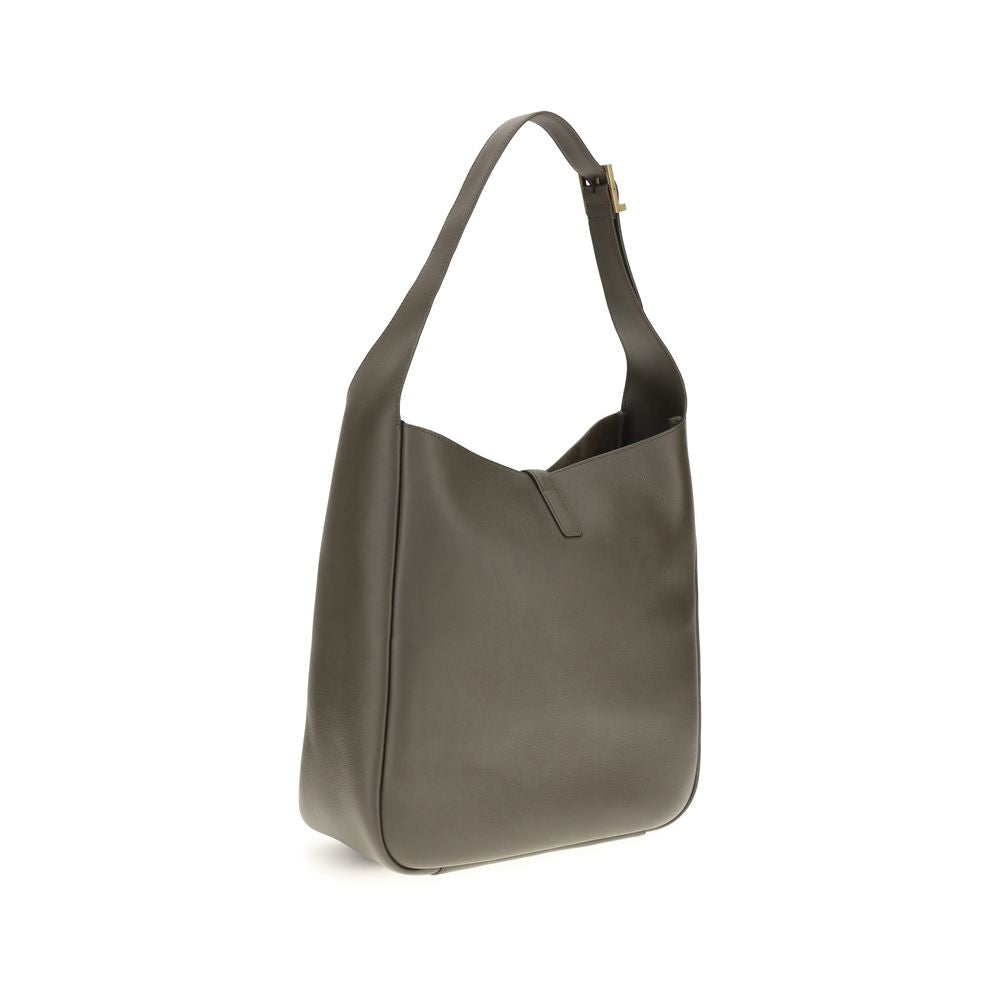 Saint Laurent Bicolor Calf Leather Bos Taurus Schultertasche-3