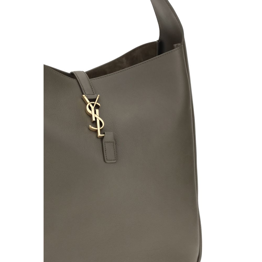 Saint Laurent Bicolor Calf Leather Bos Taurus Schultertasche-4