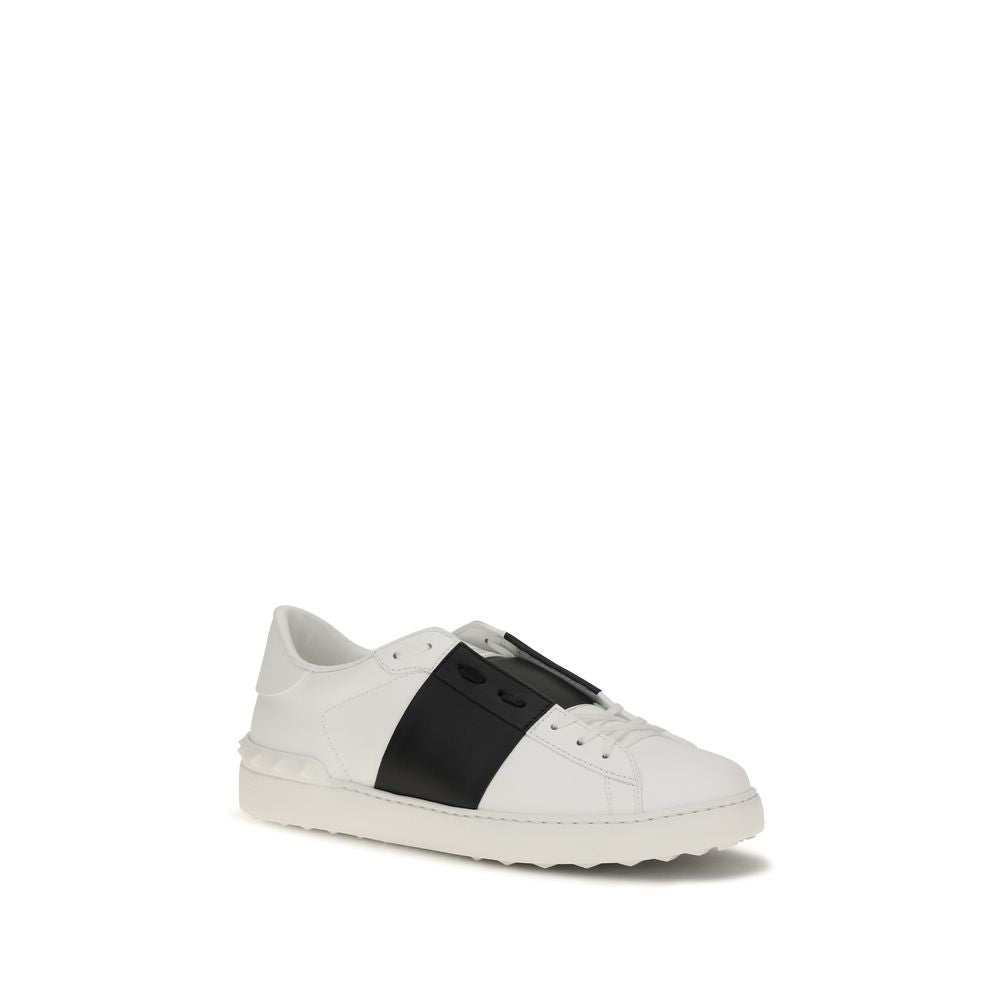Valentino Garavani Sneakers aus blauem Kalbsleder Bos Taurus, Low-Top-2