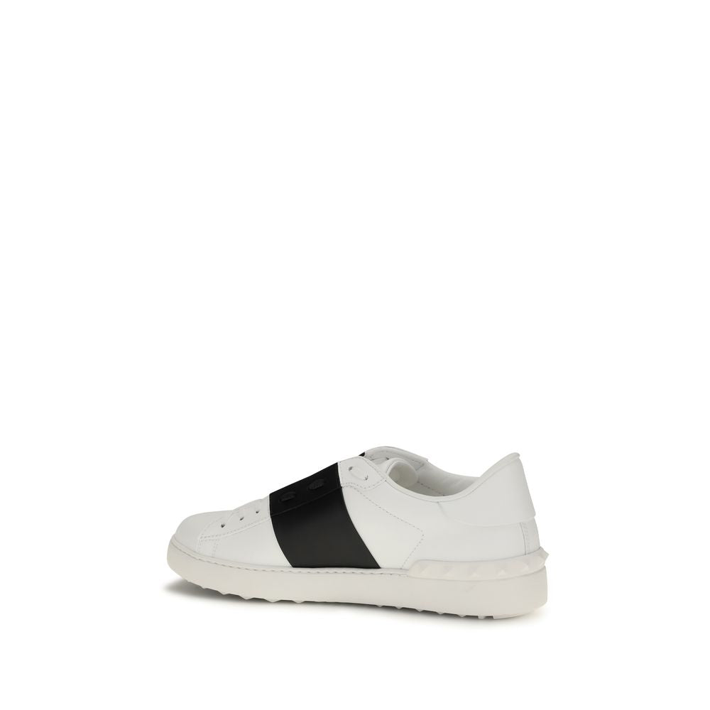 Valentino Garavani Sneakers aus blauem Kalbsleder Bos Taurus, Low-Top-3