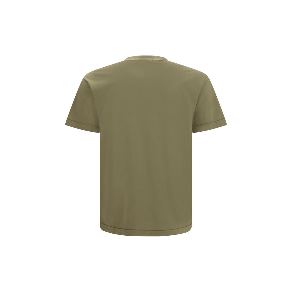 Stone Island Bicolor Cotton T-Shirt-2