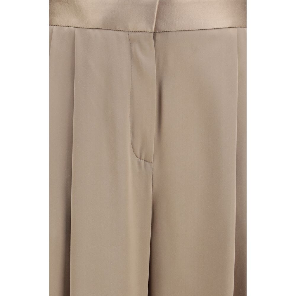 Tom Ford Beige Seidenhose-3