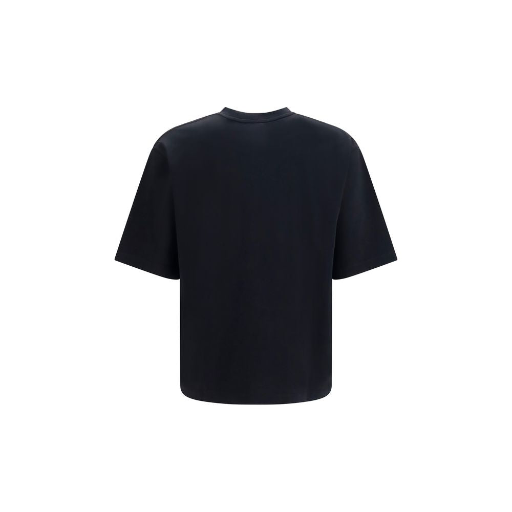 Dsquared² Schwarzes Baumwoll-T-Shirt-2