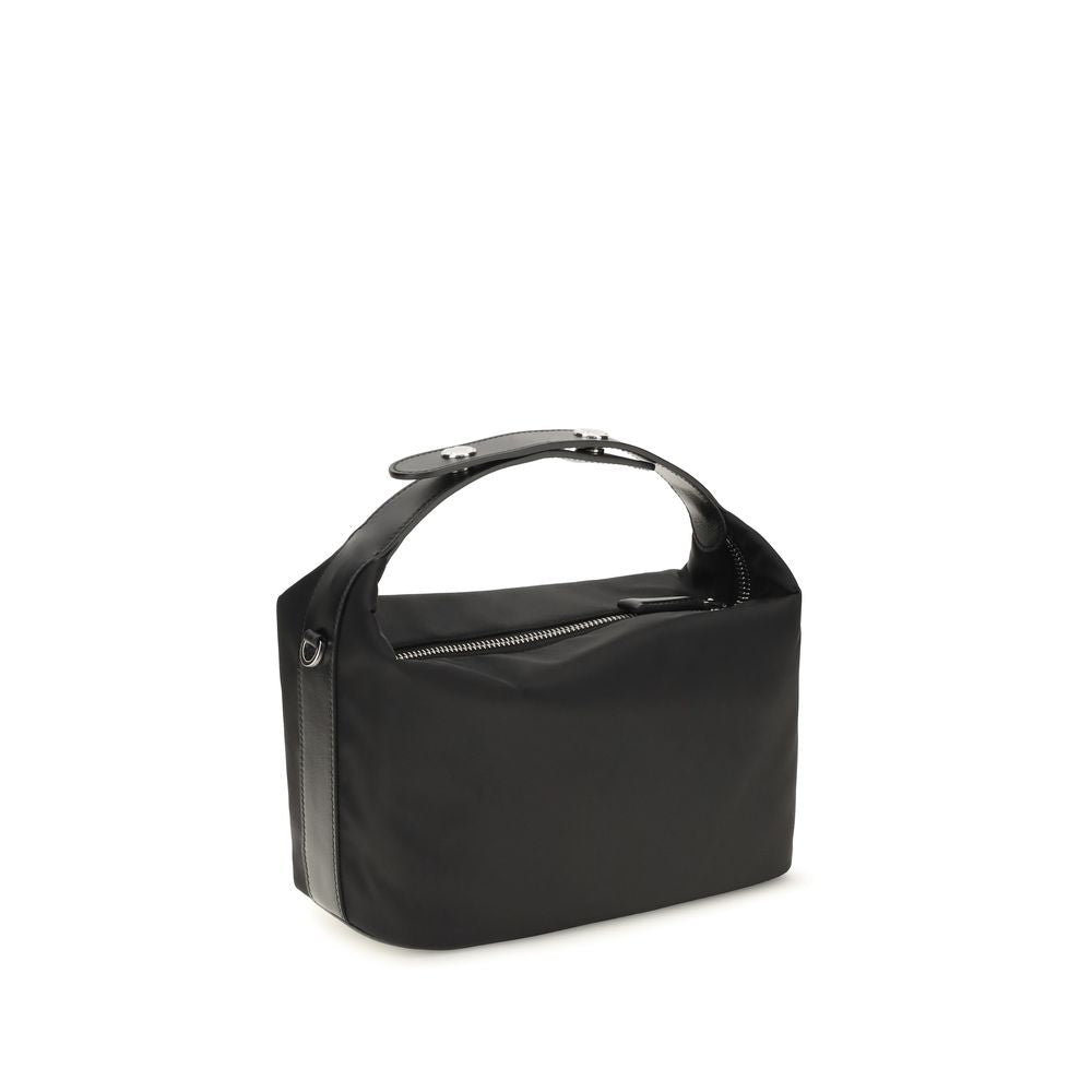 Prada Schwarze Schultertasche aus recyceltem Polyamid-3
