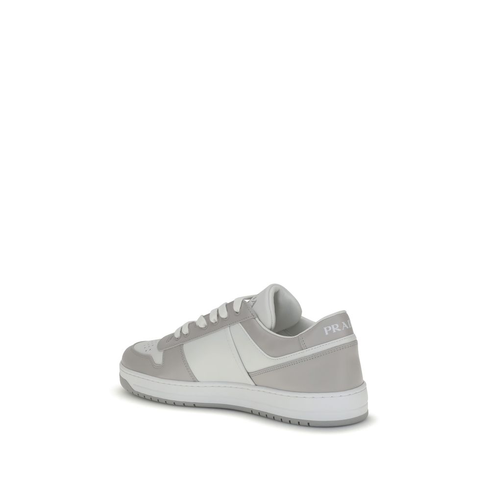 Prada Multicolor Calf Leather Bos Taurus Low Top Sneakers-3