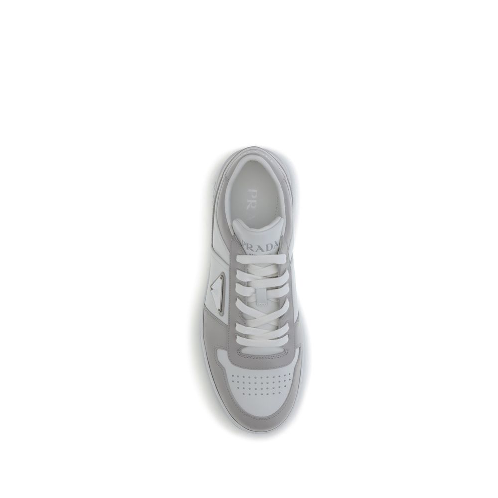 Prada Multicolor Calf Leather Bos Taurus Low Top Sneakers-4