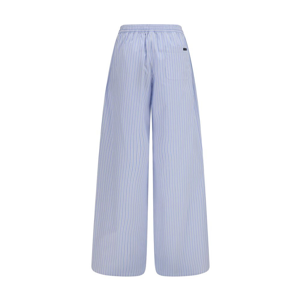 Dolce & Gabbana Blaue Baumwoll-Freizeithose-2