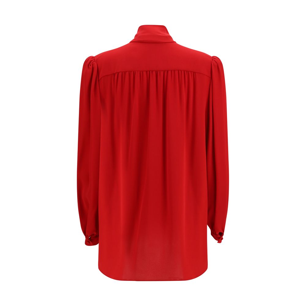 Valentino Garavani Mehrfarbige Seidenbluse-2