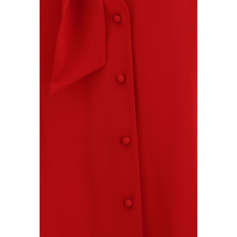 Valentino Garavani Mehrfarbige Seidenbluse-3