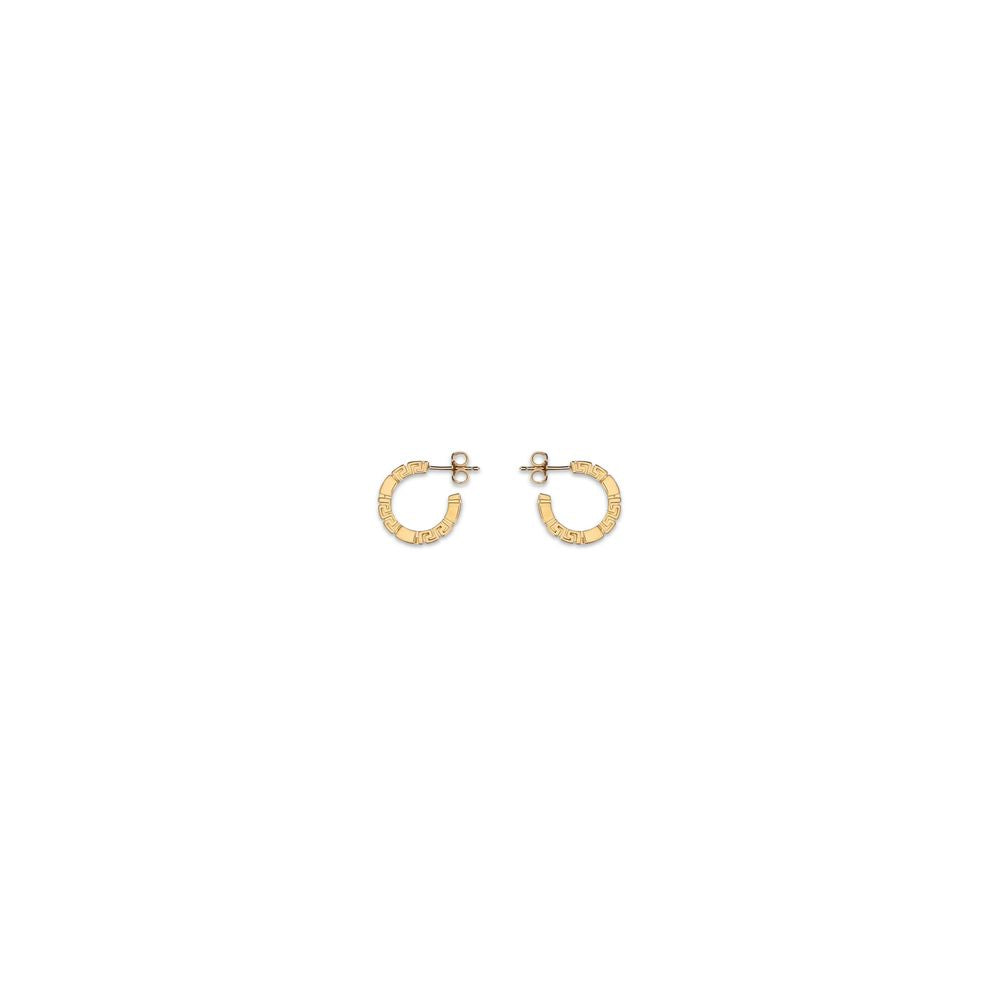 Versace Ohrringe aus Goldmessing-1