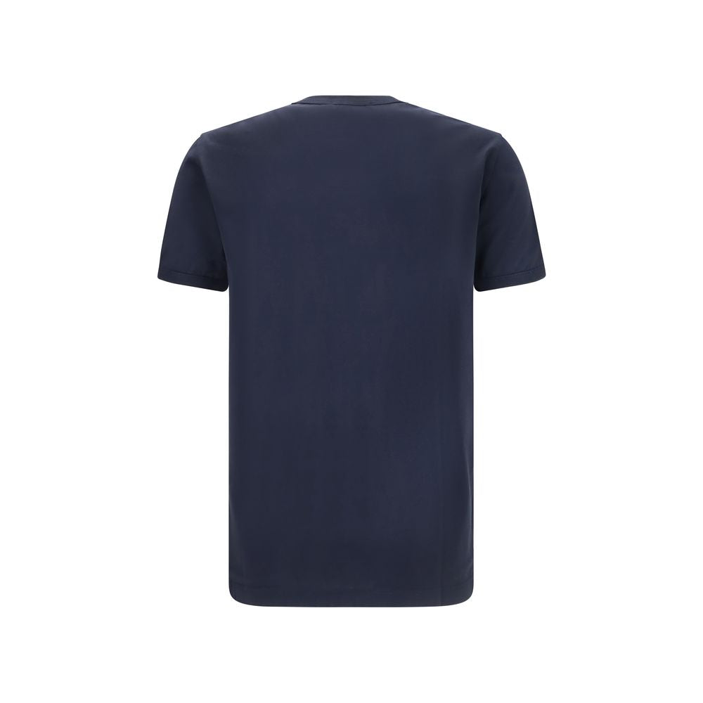 Dolce & Gabbana Schwarzes Baumwoll-T-Shirt-2