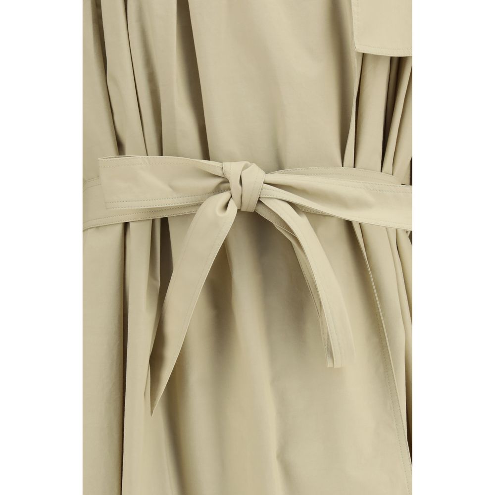 Calvin Klein Beige Cotton Coat-3