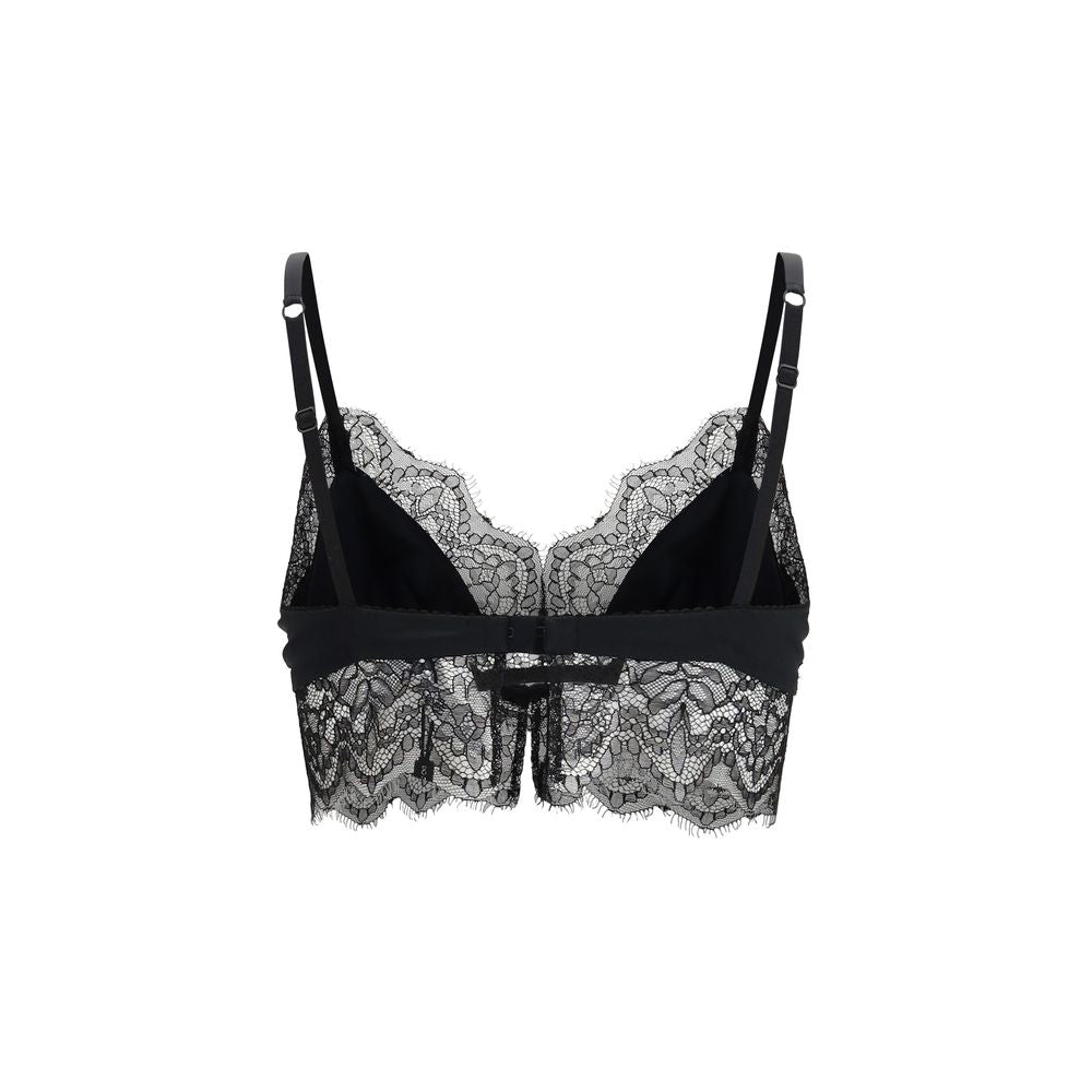 Dolce & Gabbana Schwarzer Seiden-BH-2