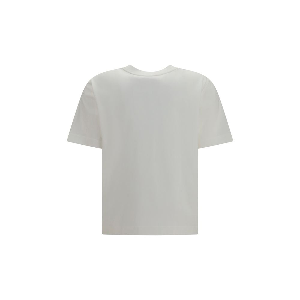 Burberry Weißes Baumwoll-T-Shirt-2