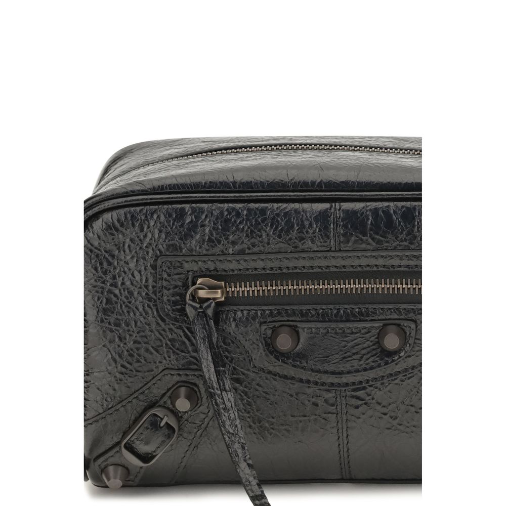 Balenciaga Schwarzes Lamm Ovis Aries Aries Portemonnaie-4