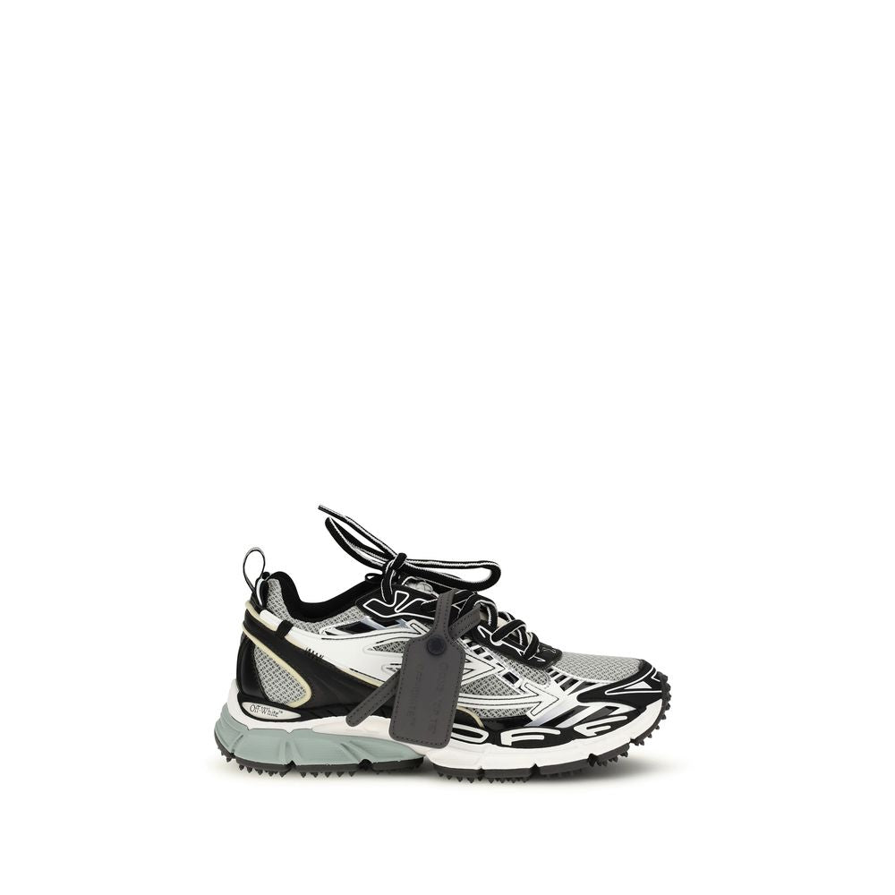 Off-White Graue Sportschuhe aus Polyester-1
