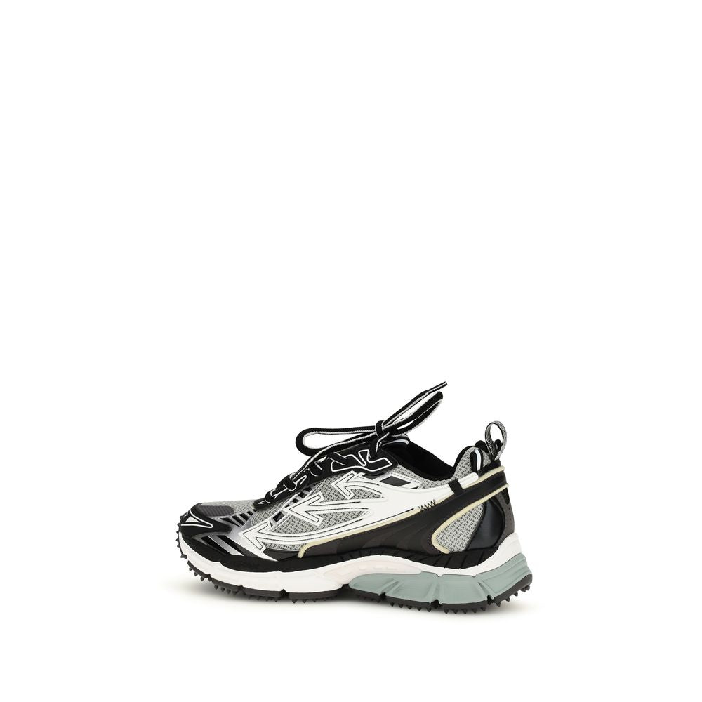 Off-White Graue Sportschuhe aus Polyester-3