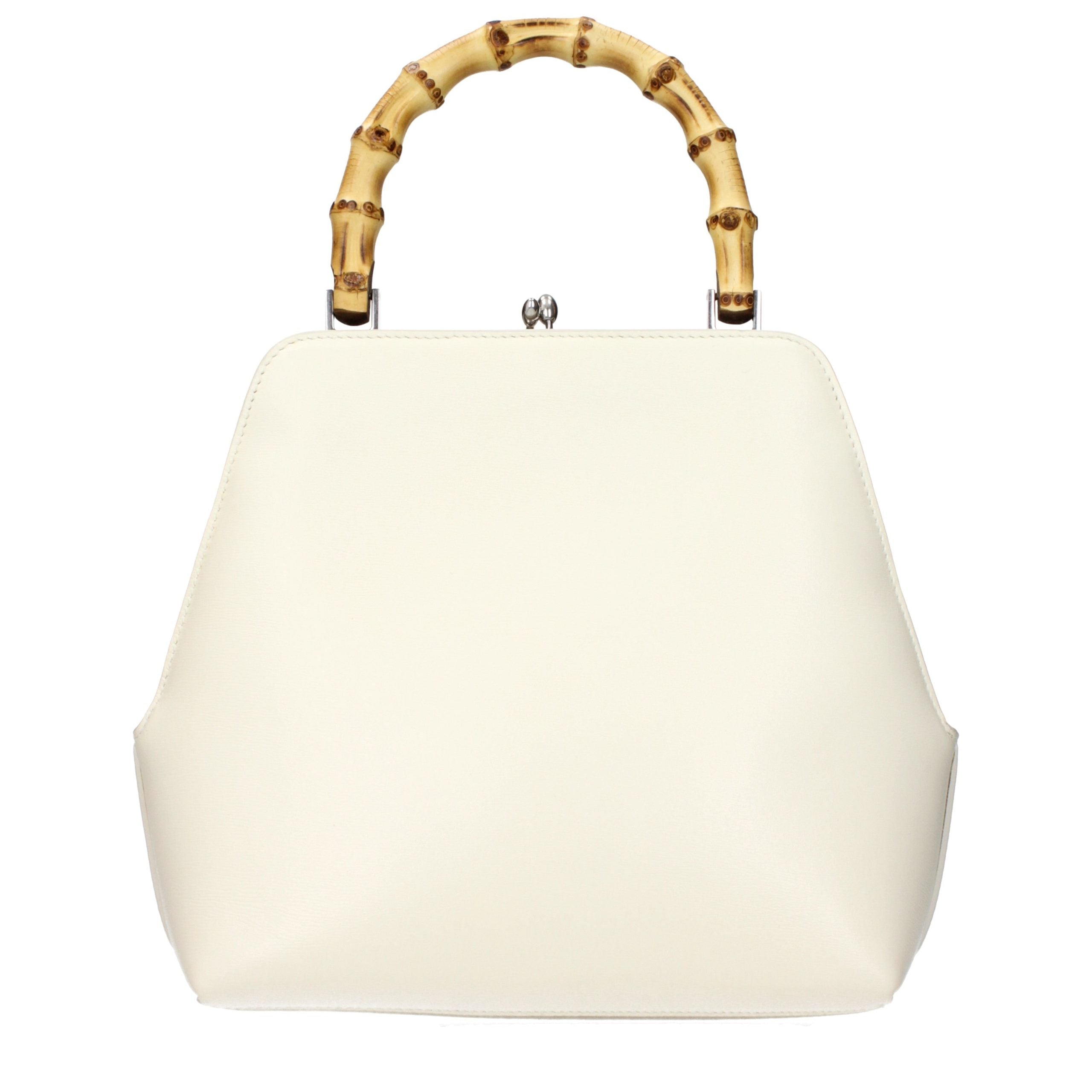 Jil Sander Beige Leder Handtasche-3