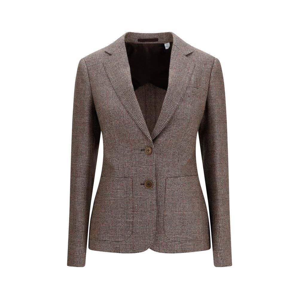 Burberry Brauner Woll-Blazer Aries-1