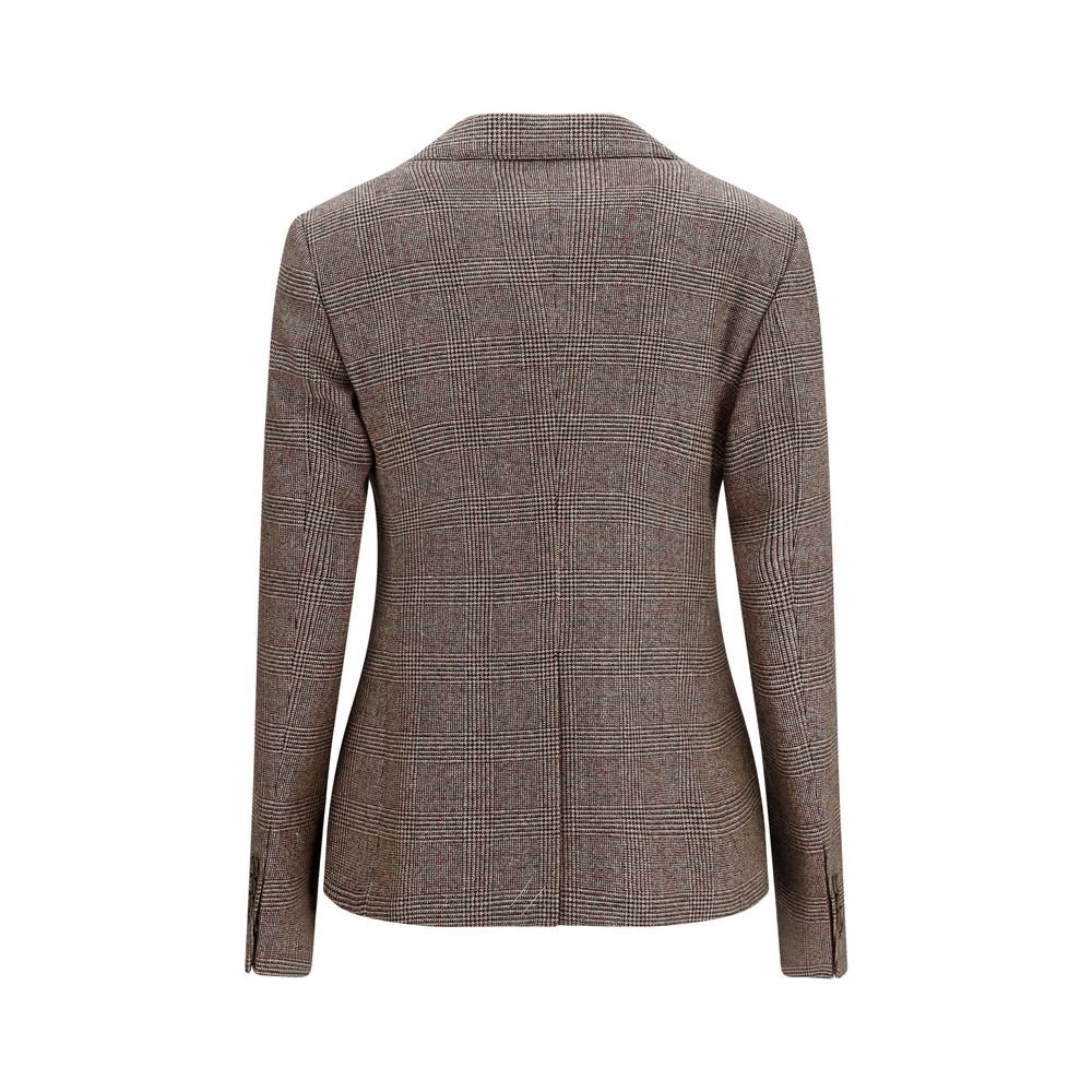 Burberry Brauner Woll-Blazer Aries-2