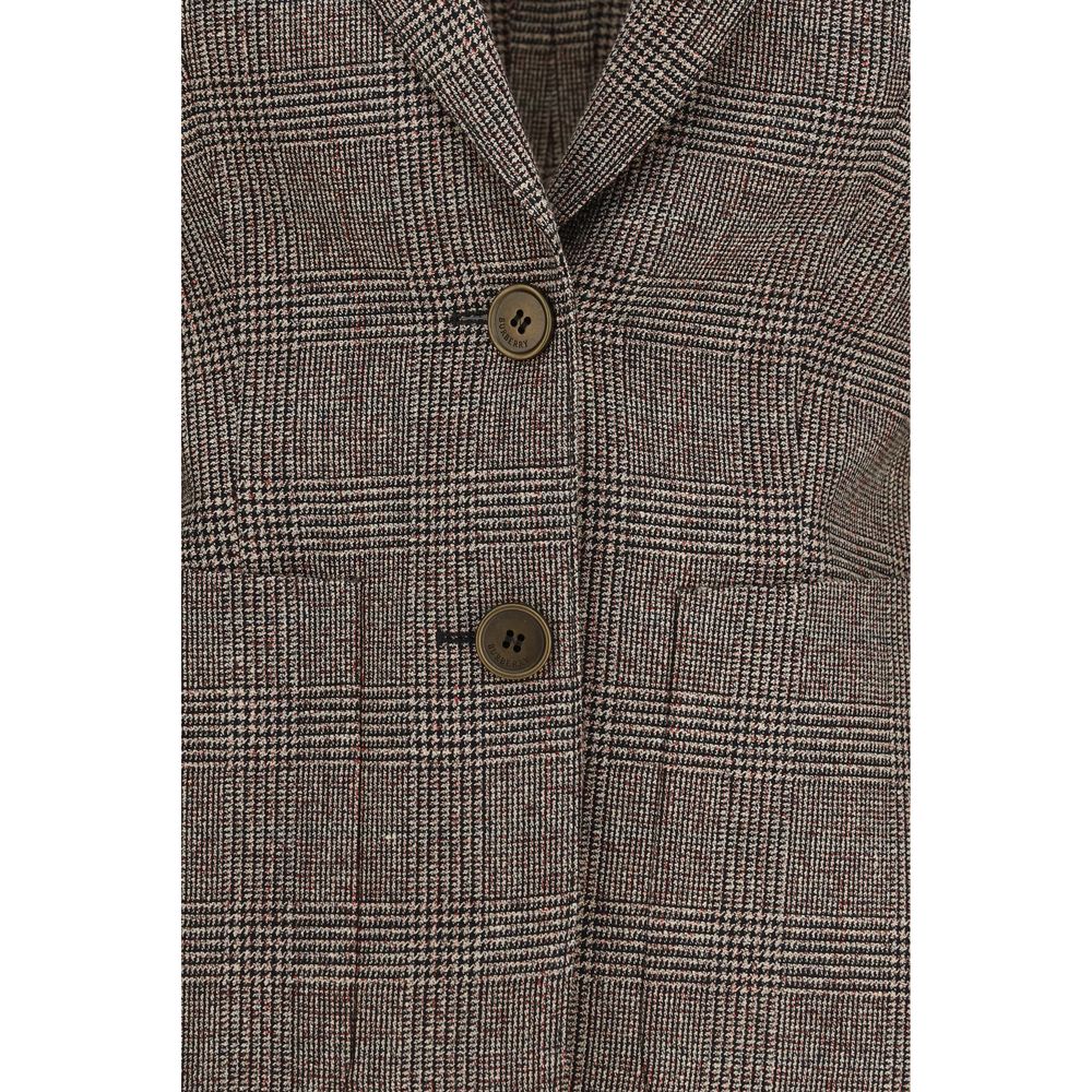 Burberry Brauner Woll-Blazer Aries-3