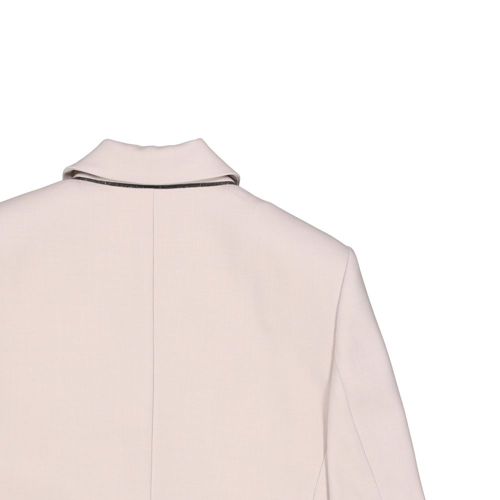 Brunello Cucinelli Mehrfarbiger Blazer aus Elasthan-3