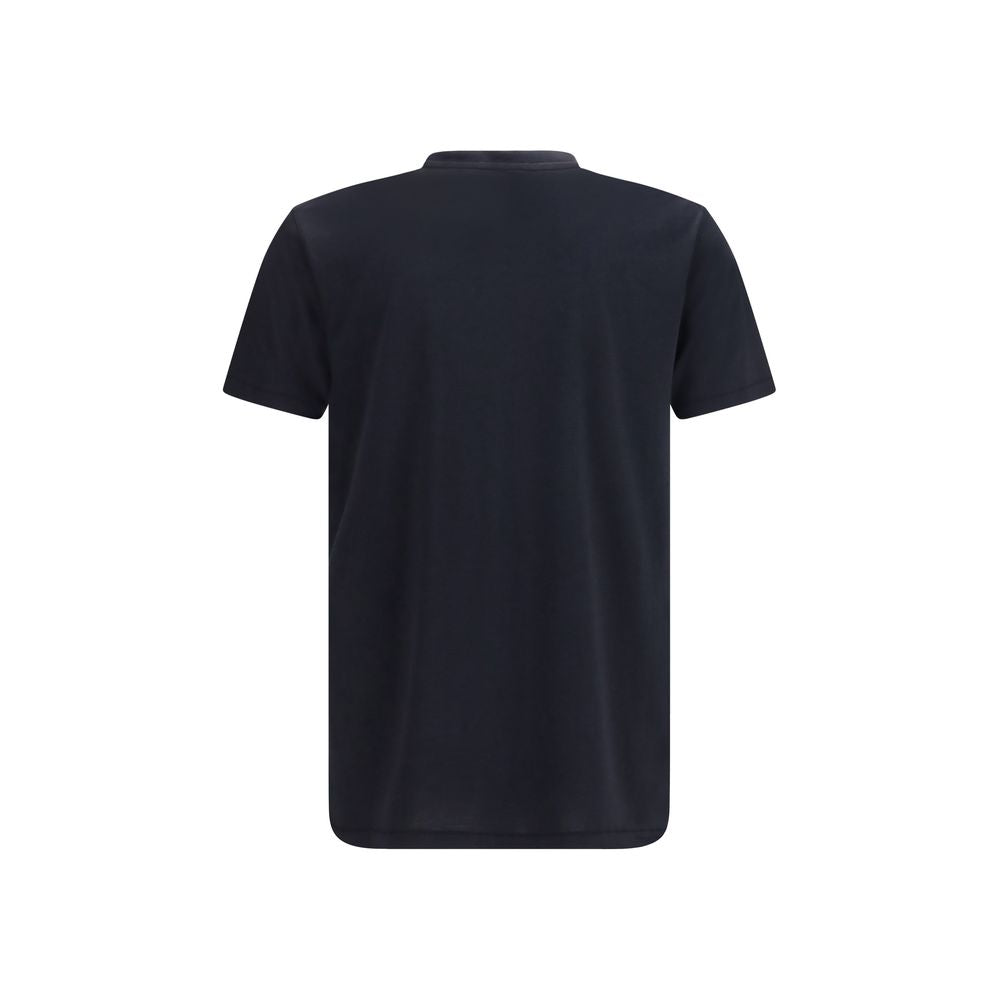 Tom Ford Schwarzes Baumwoll-T-Shirt-2