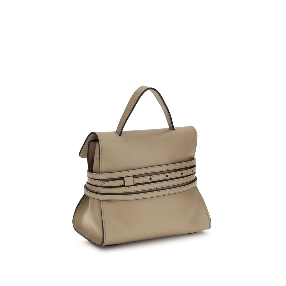 Moschino Beige Goatskin Shoulder Bag-3