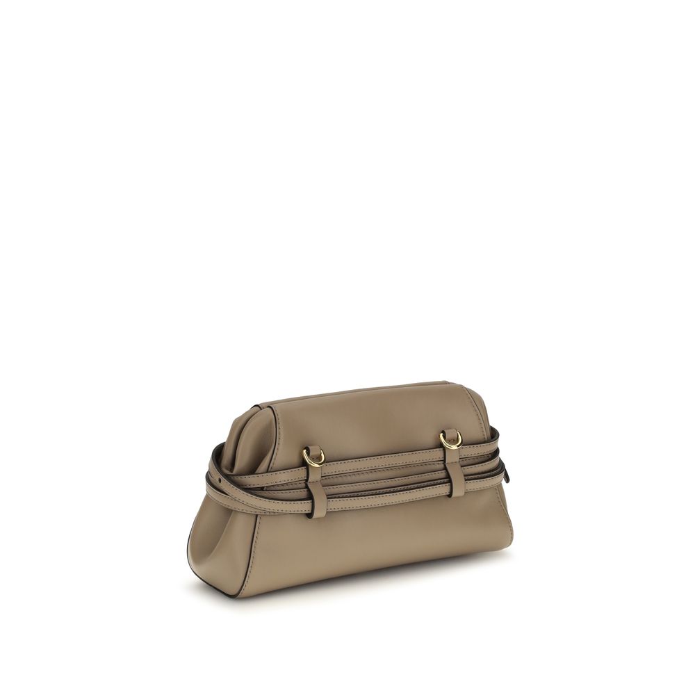 Moschino Beige Goatskin Shoulder Bag-3