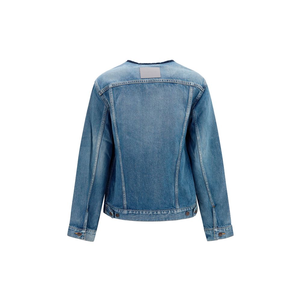 Balenciaga Blaue Jacke aus Ovis Aries Wolle-2
