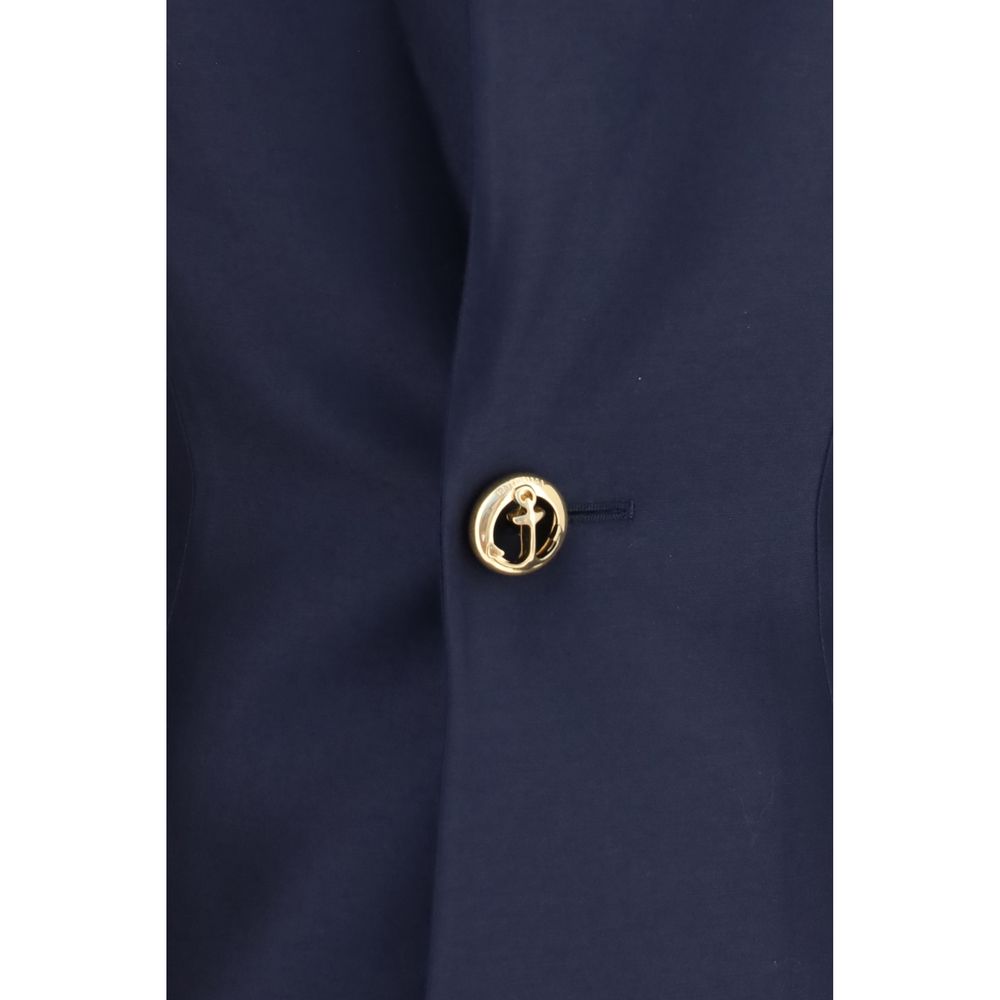 Balenciaga Blaues Wollkleid Oves Aries Casual-3