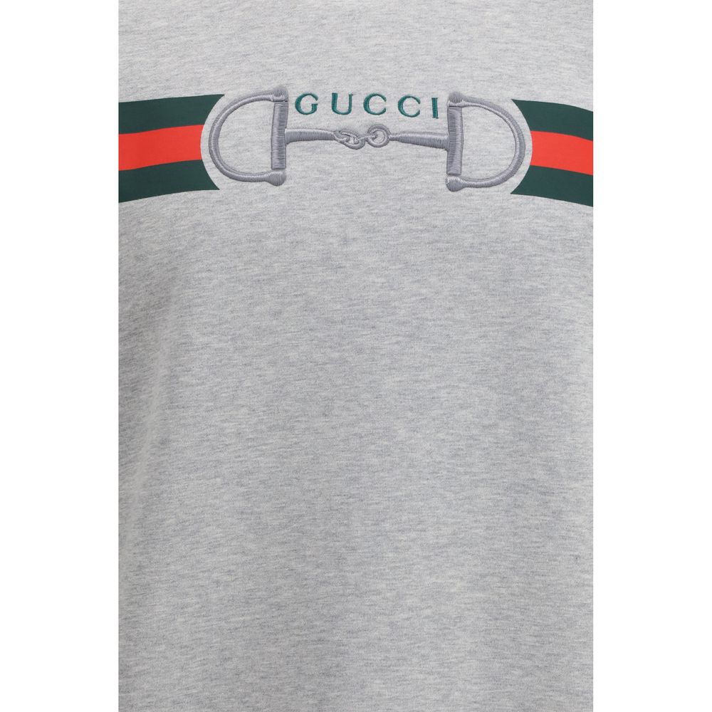 Gucci Grauer Baumwollpullover-3