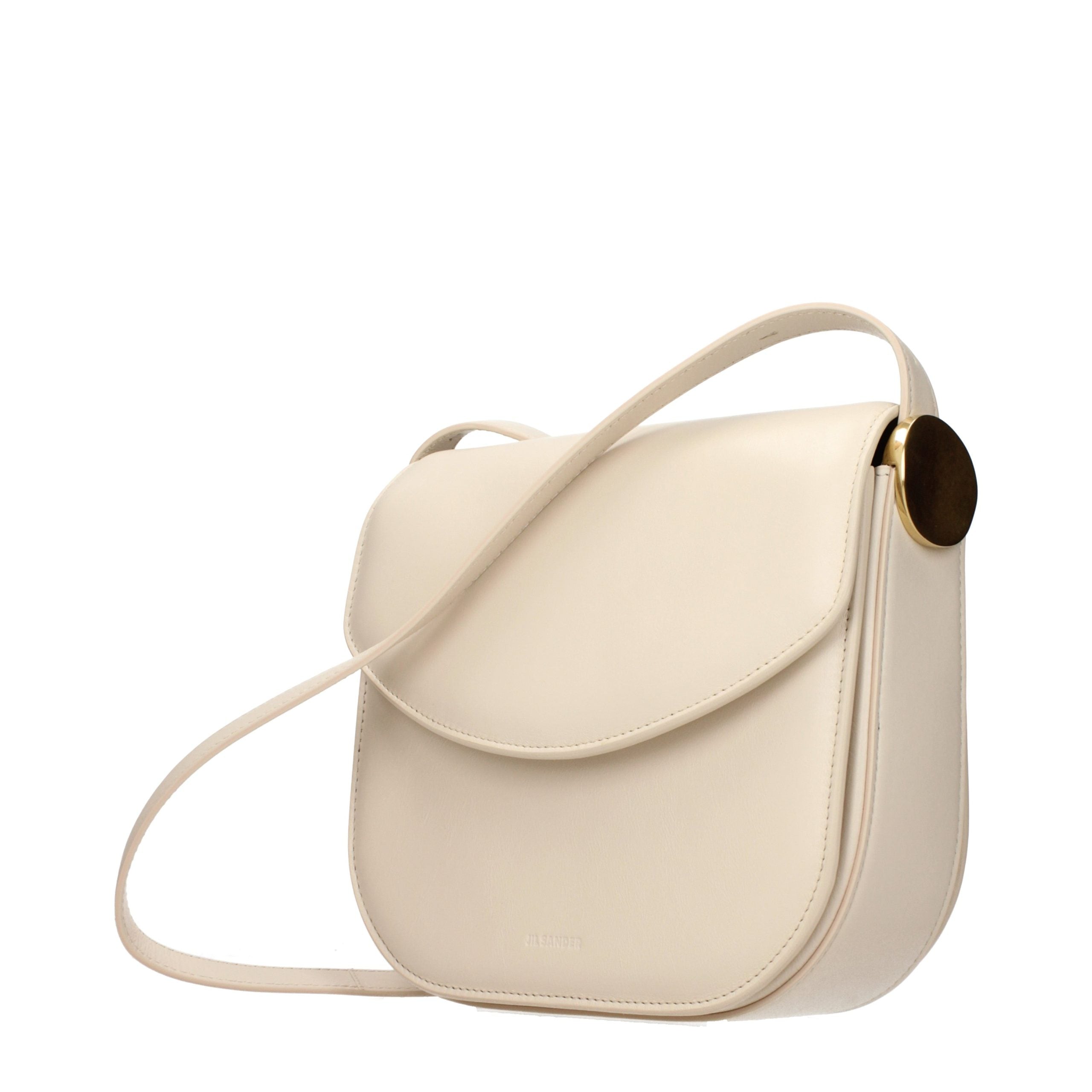 Jil Sander Beige Leder Crossbody Bag-2