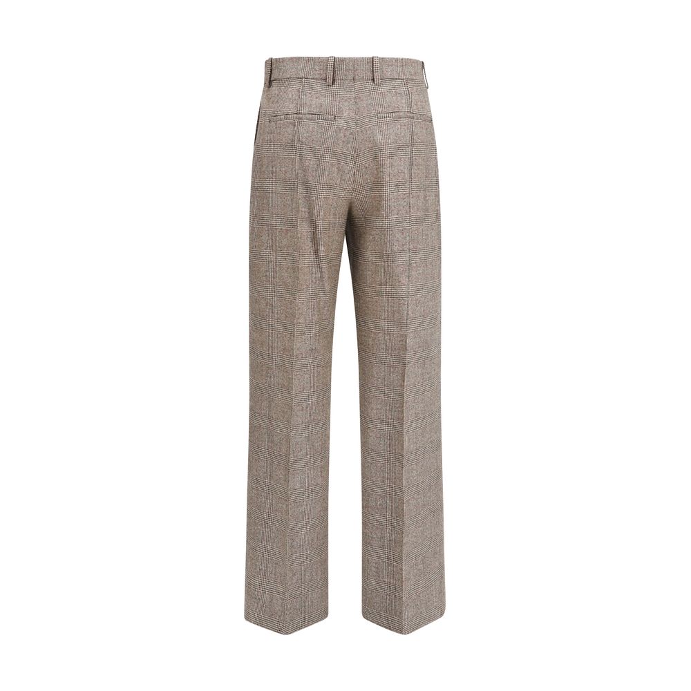 Burberry Beige Woll Oves Aries Hose-2