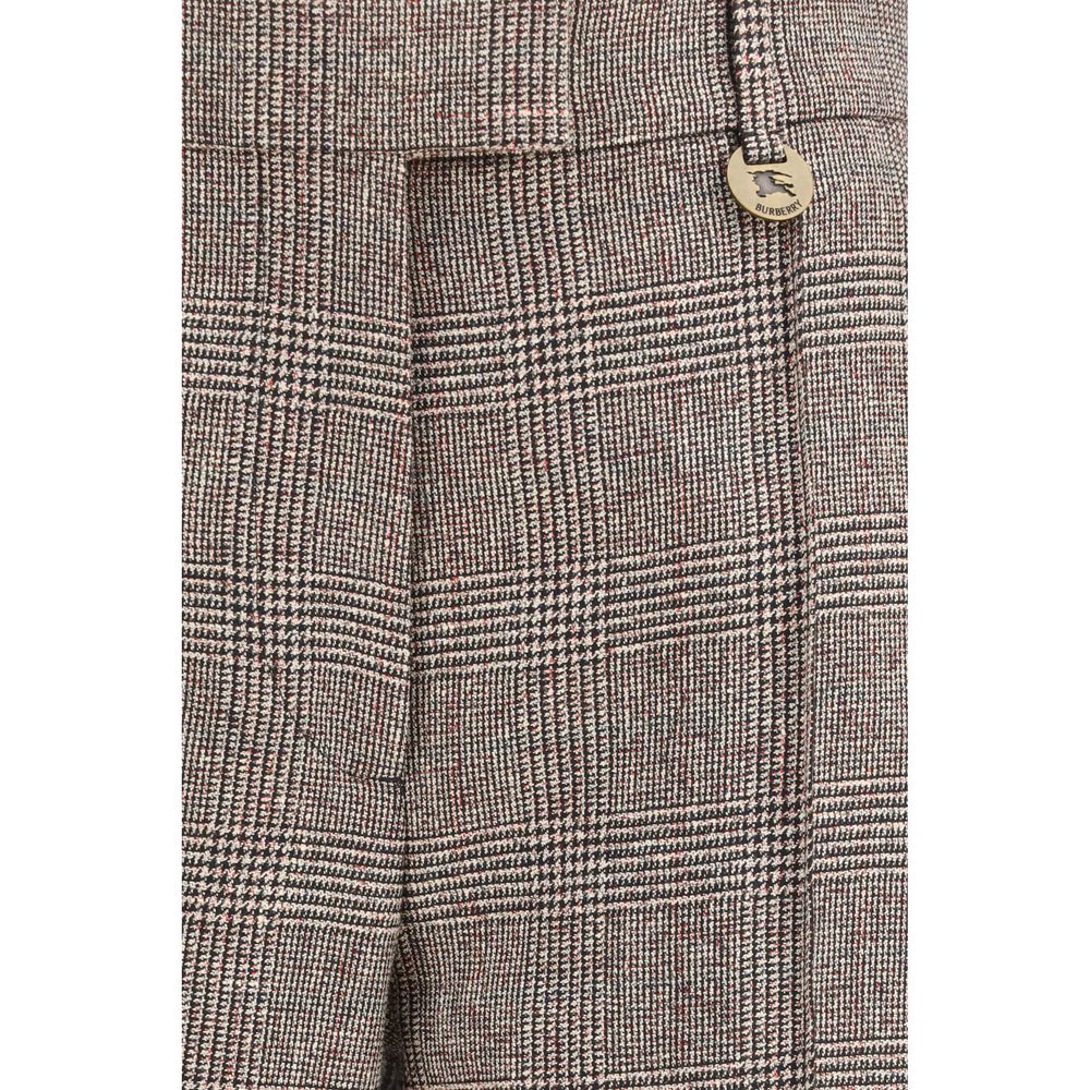 Burberry Beige Woll Oves Aries Hose-3