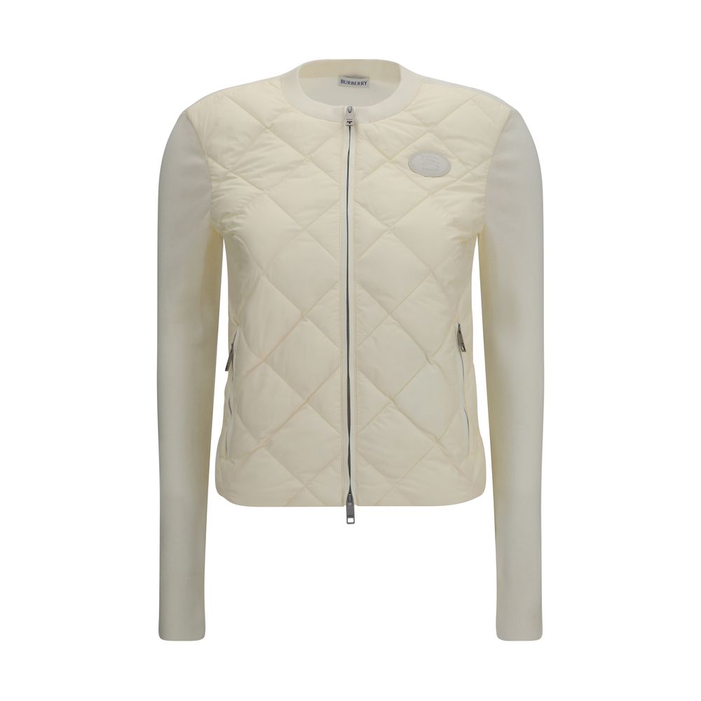 Burberry Beige Polyamid-Strickjacke-1