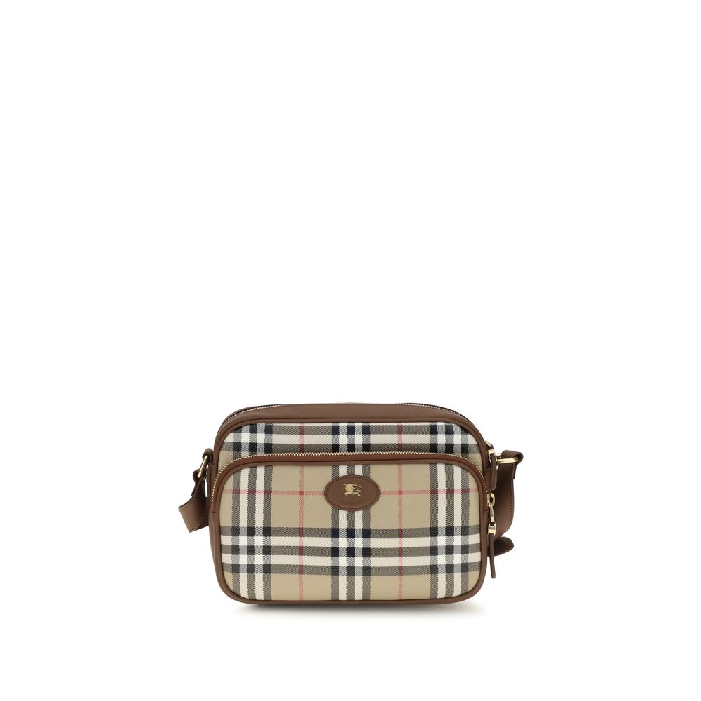 Burberry Beige Cotton Shoulder Bag-1