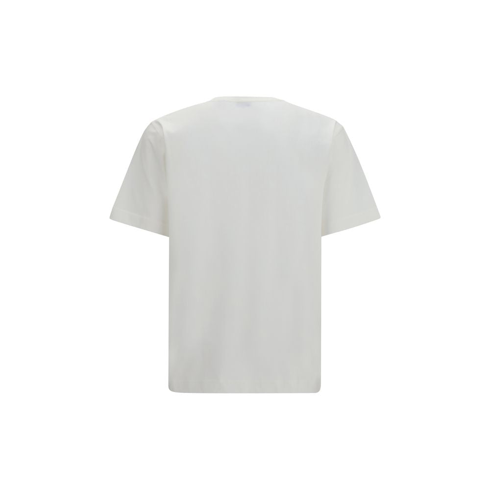 Burberry Weißes Baumwoll-T-Shirt-2
