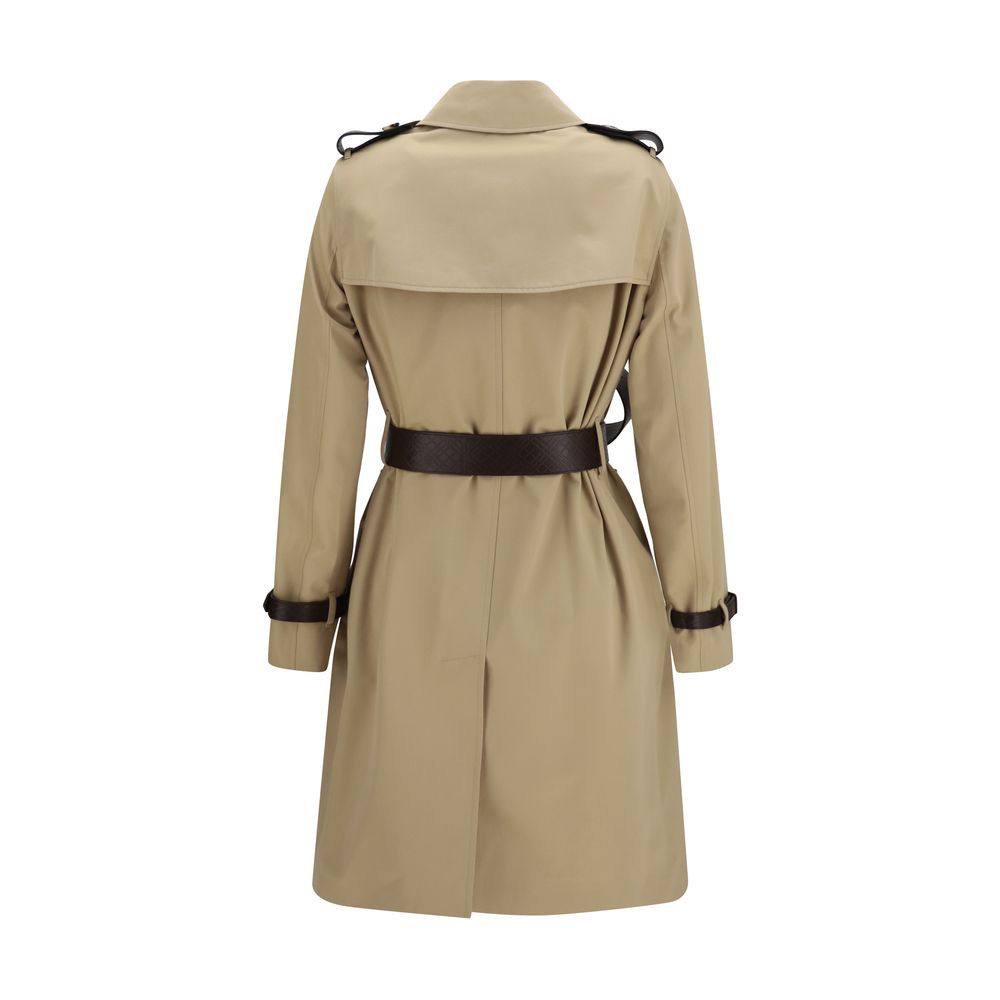 Burberry Beige Cotton Coat-2