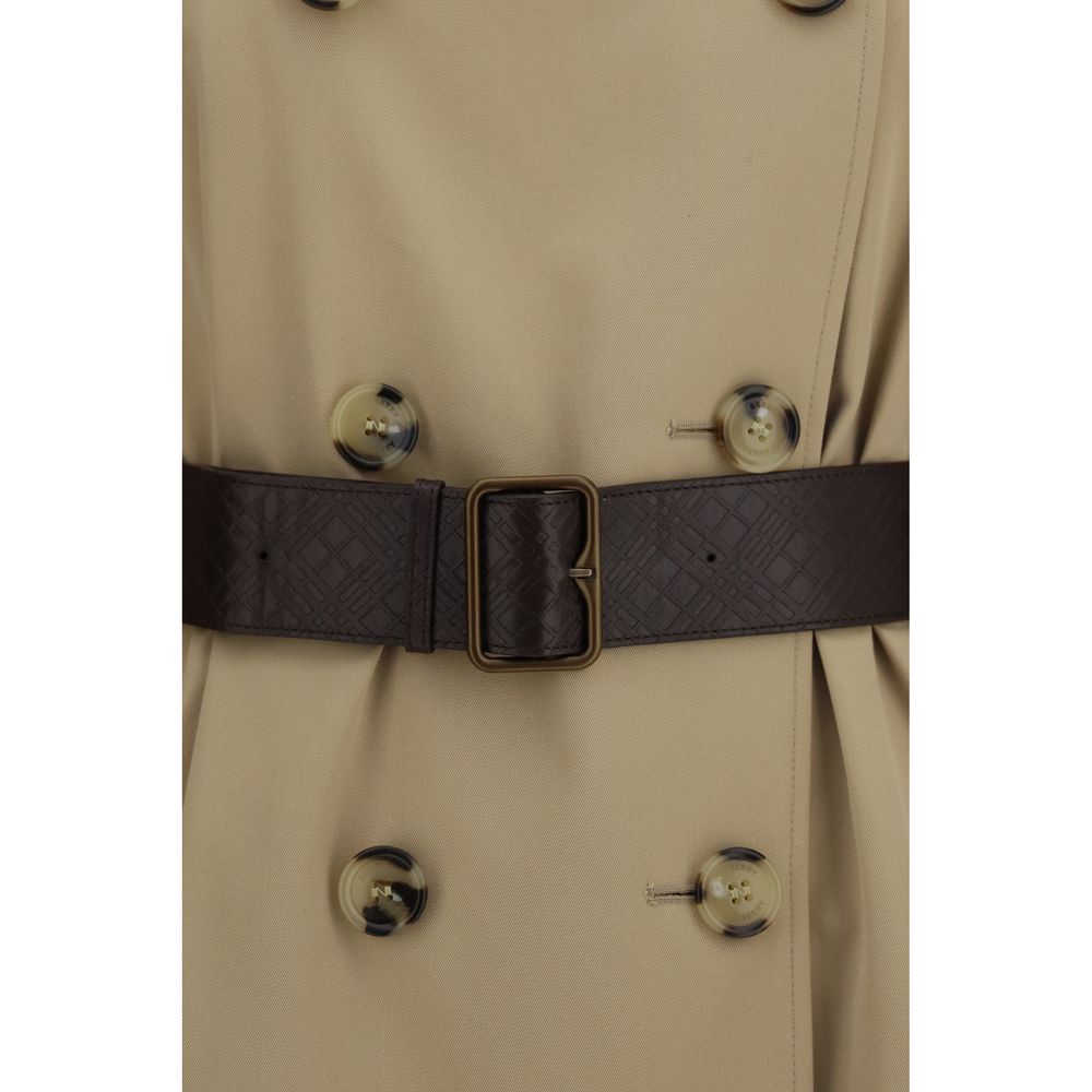 Burberry Beige Cotton Coat-3
